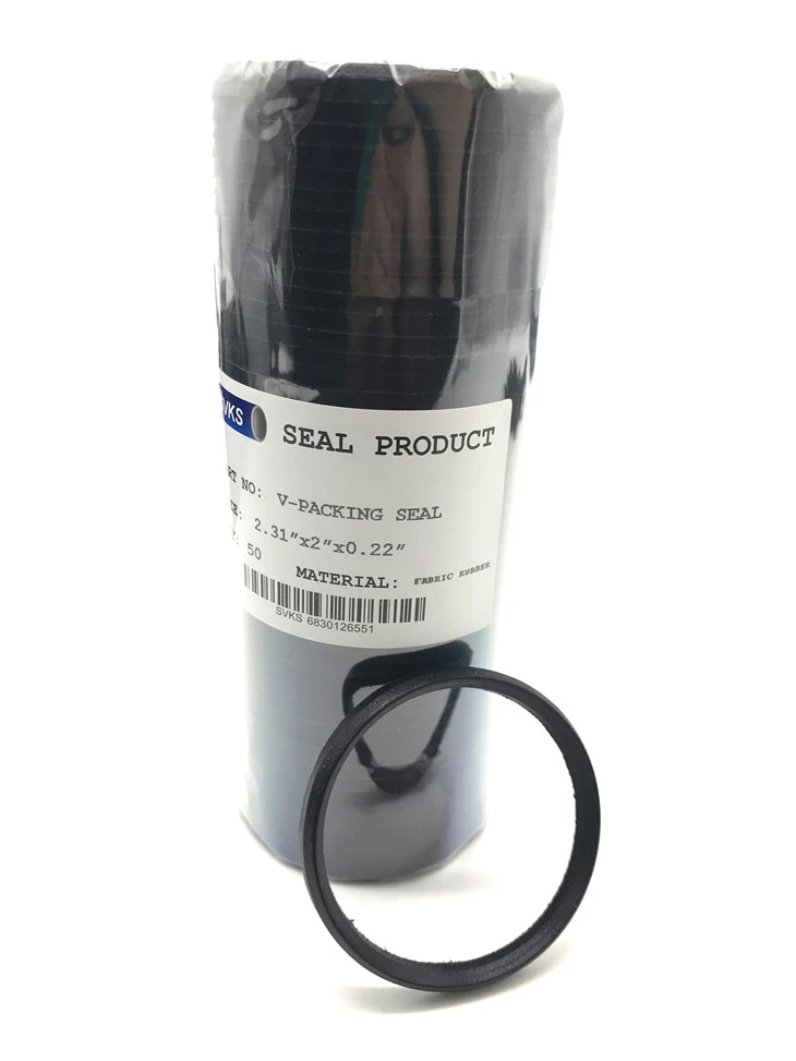 NBR/VITON V-PACKING FABRIC SEALS