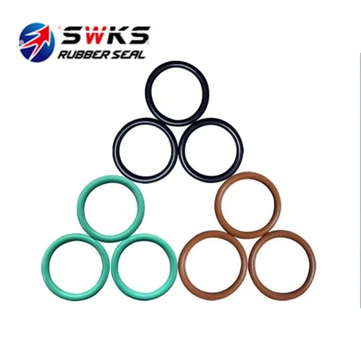 Color Silicone O-ring Seal Outer Diameter High Temperature Resistant Environmental Protection O-ring Has Good Elasticity