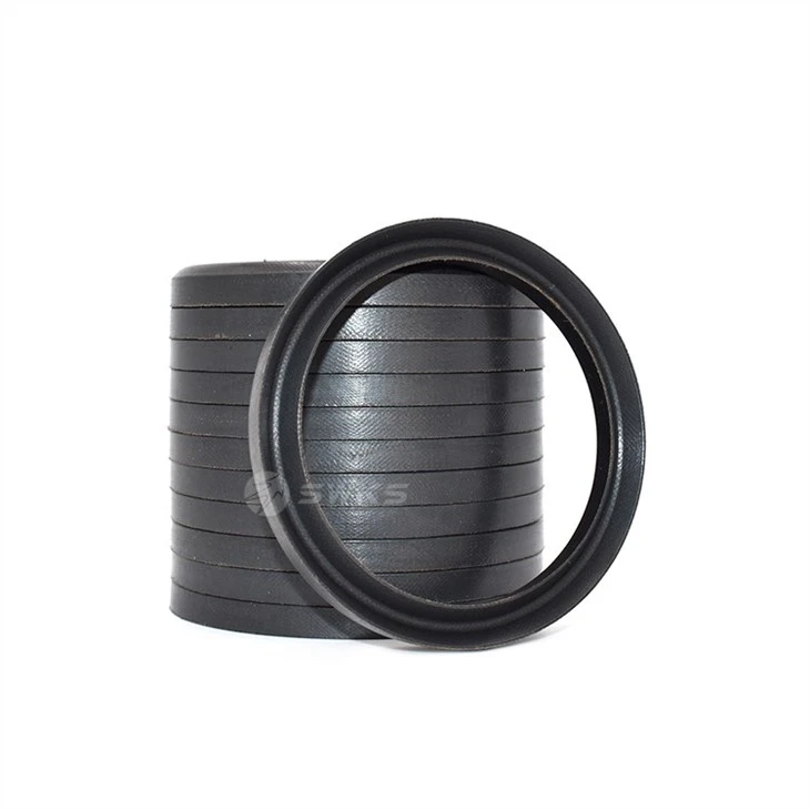 Viton Rubber Fabric Vee Packing Seals